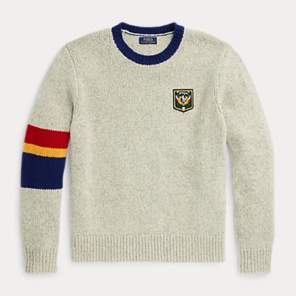 NWT Polo Ralph Lauren Men's Crest Sweater (Large)